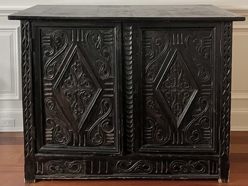 Antique indonesian ebonzied - antique,