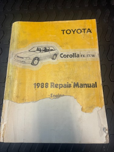 1988 toyota corolla fx16 - toyota,