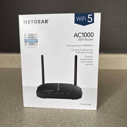Netgear r6080 ac1000 dual band - netgear,