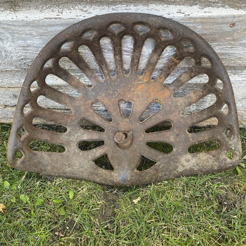 Old cast iron - cast, seat