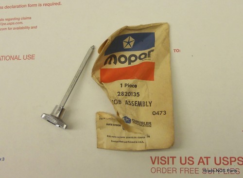 Nos mopar 1968 - nos, plymouth