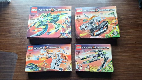 Lego mars mission lot boxes - mars,