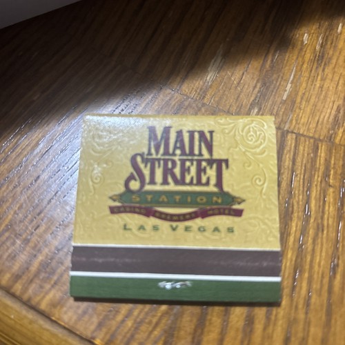 Vintage matchbook main street - vintage,