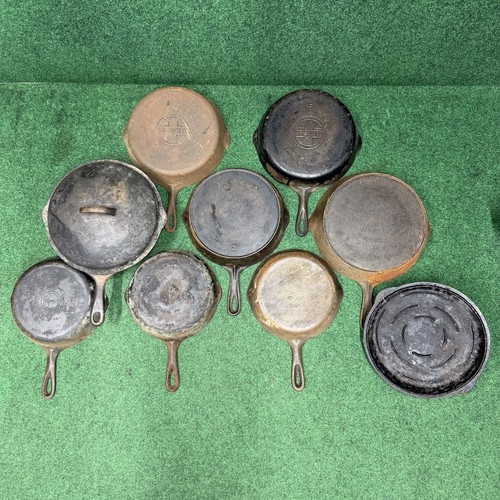Cast iron lot sidney script - cast,