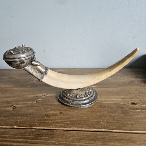 Antique table cigar lighter - table,