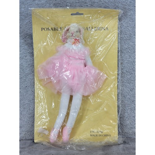 Posable ballerina bunny rabbit - posable,