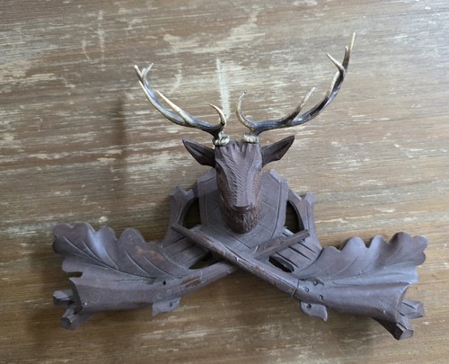 Vintage german hunter cuckoo - vintage,