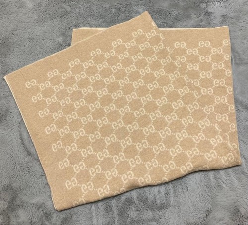 Gucci pattern cashmere 100 - gg,