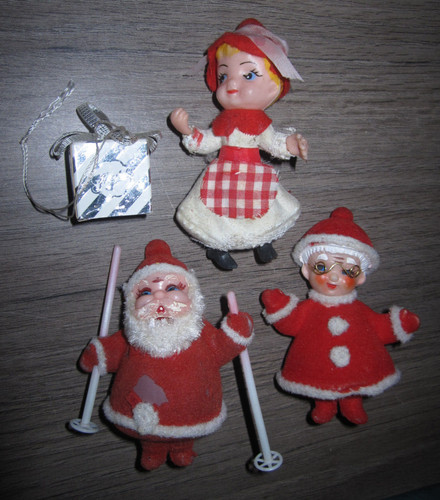 Lot four vintage christmas - lot,