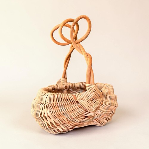 Vtg buttock egg basket hand - buttock,