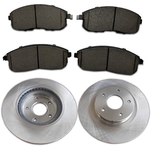 2pcs front disc rotors 4pcs - disc, rotors+