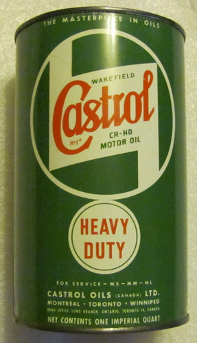 Rare vintage castrol motor - rare,