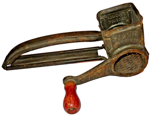 Vintage mouli grater - vintage, made