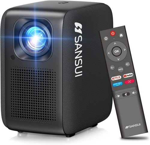 Sansui portable projector with - sansui,