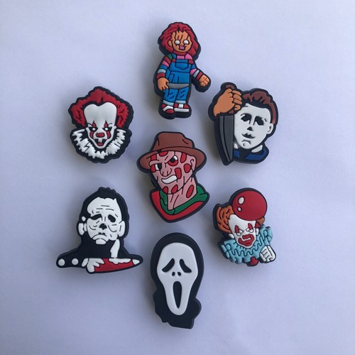 Horror shoe charms - 7,