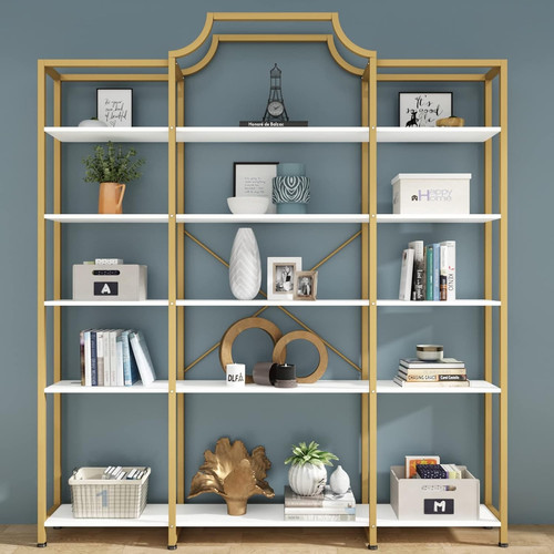 Triple wide tier bookshelf - triple,