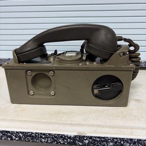 Army field telephone - field,
