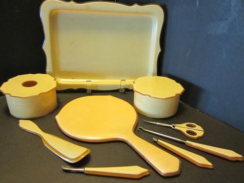 Antique art deco celluloid - antique,