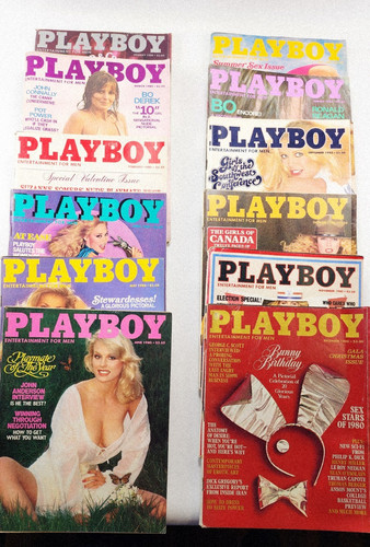 Playboy magazine vintage - magazine,