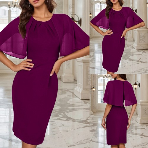 Women chiffon bodycon mini - chiffon,