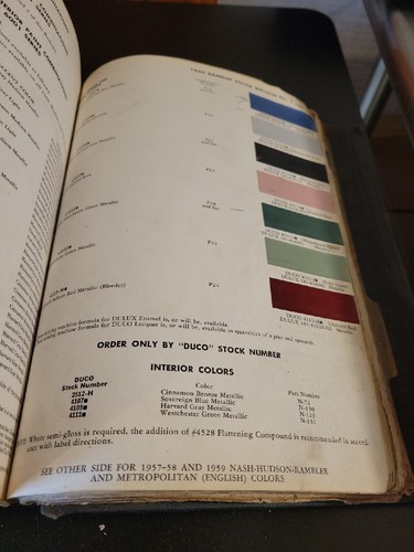 1960 dupont duco dulux - dupont, rambler