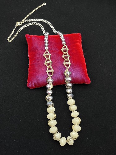 Loft necklace gold silver tone - loft,