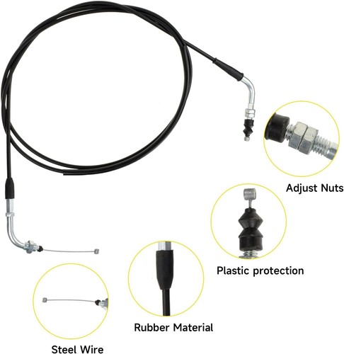Throttle cable gy6 50cc 110cc - throttle,