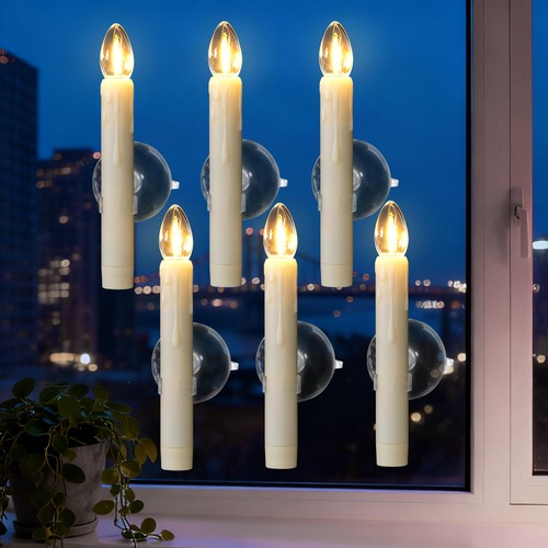7inches window candles - 6.7inches, dusk