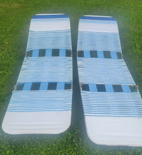 Pair vintage tri folding jelly - pair,