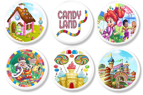 Candy land cabinet knobs - cabinet,