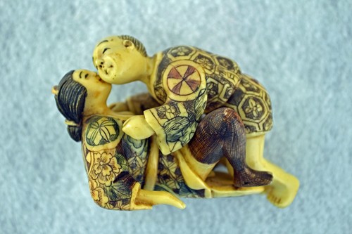 Vintage japanese shunga - vintage,