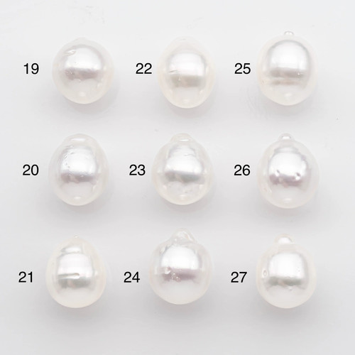 11mm white south sea - white, pearl