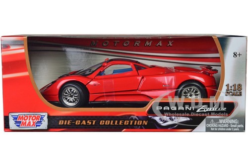 Pagani zonda c12 - red, 1/18