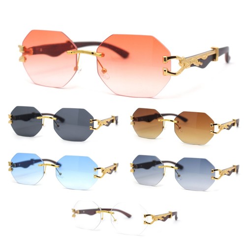 Rimless octagon jaguar - rimless,