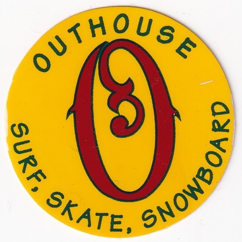 Vintage 1980 outhouse surf - vintage,