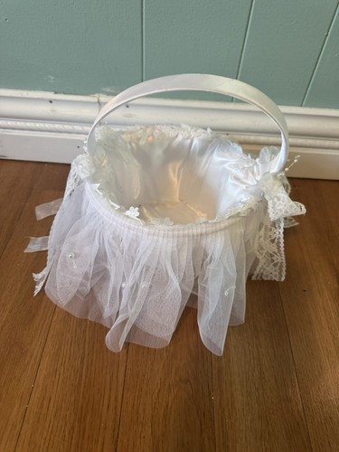 Flower girl basket - for, wedding