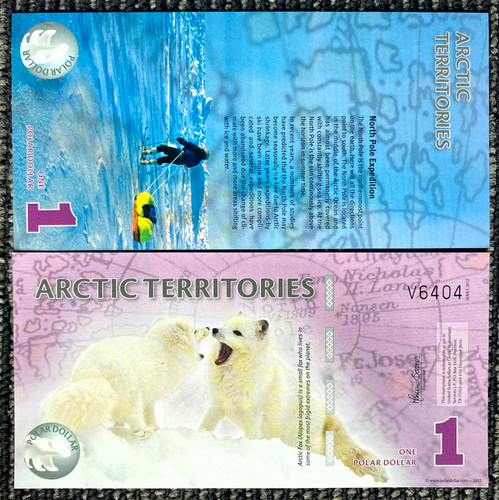 Arctic territories dollar - territories, 1