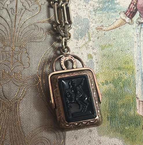 Antique gold filled pressed - antique,