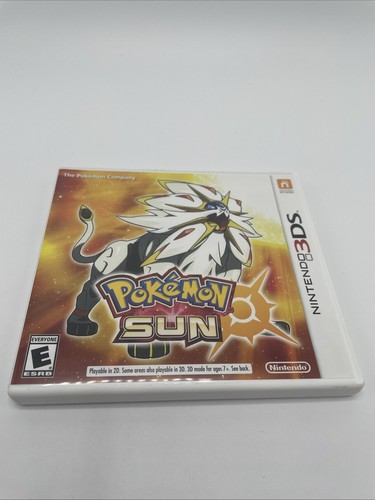 Pokémon sun nintendo 3ds - pokémon,