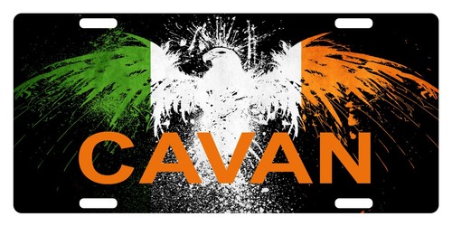Irish flag license plate - flag,