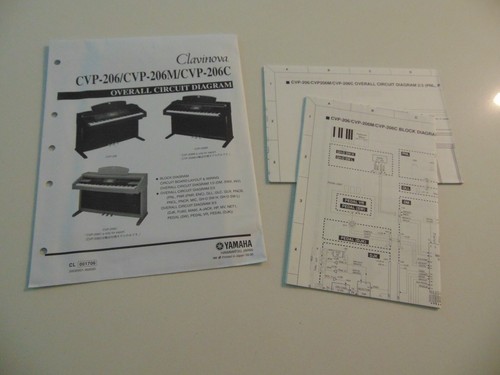 Yamaha clavinova piano cvp 206 - yamaha,