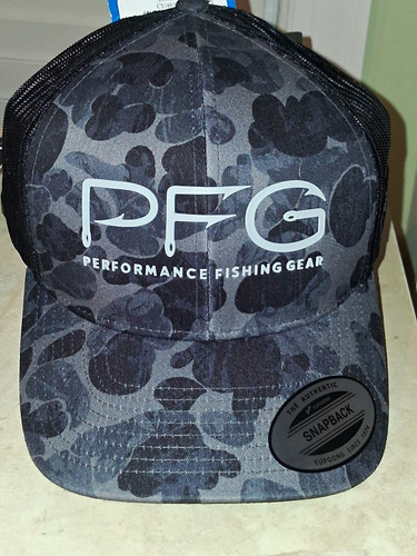 Columbia pfg camo trucker hat - pfg,