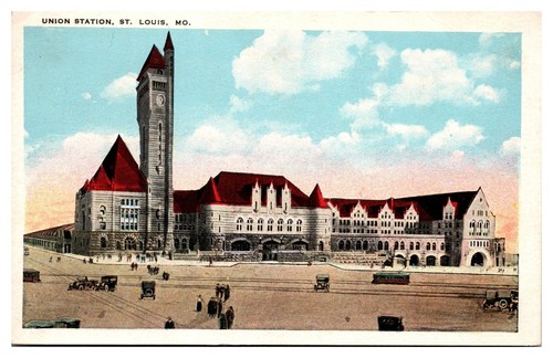 Vtg union station - station,, railroad