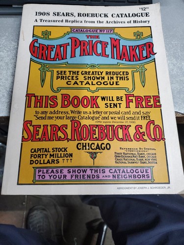 Sears and roebuck 1908 catalog - sears,