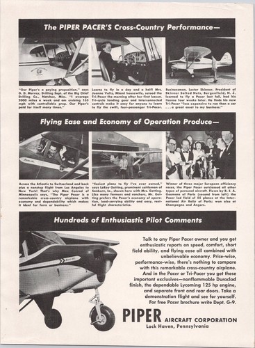Piper pacer tri - tri-pacer, airplane