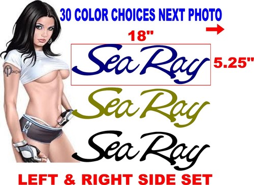 Fits sea ray searay decals - sea,