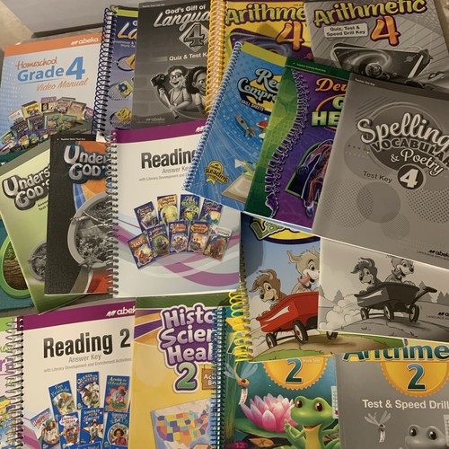 Huge lot abeka 2nd grade - huge,