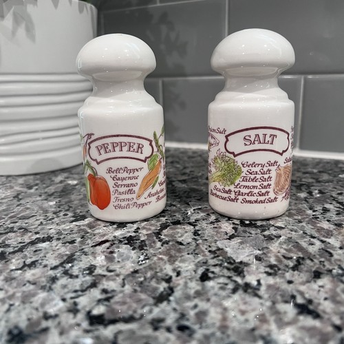 Avon vintage 1980 ceramic salt - avon,