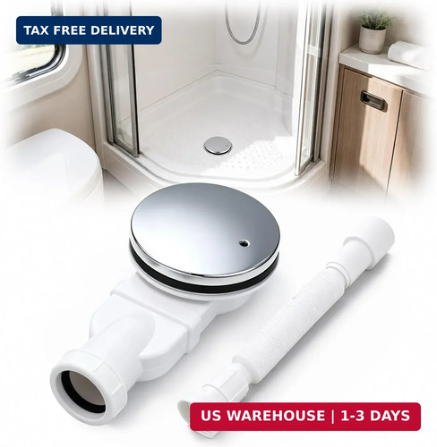 Plastic low profile shower - plastic,