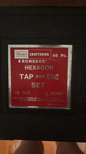 Craftsman hexagon piece tap - hexagon,